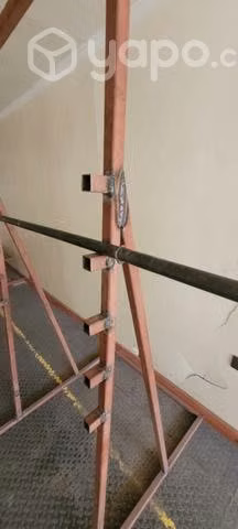 Rack - soporte sentadilla + barra - Imagen 5
