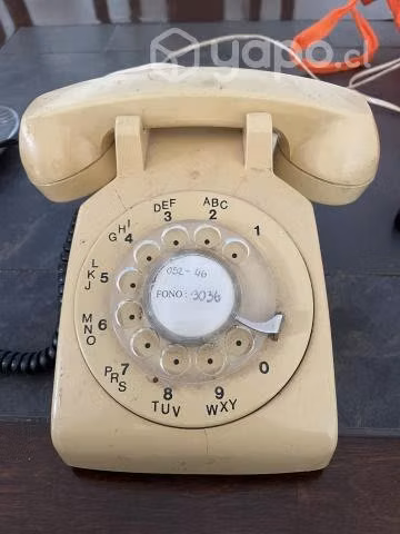 Teléfono antiguo rotatorio Northem