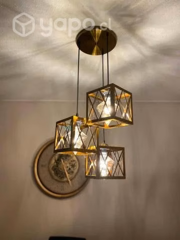 💡Lámparas colgantes triples