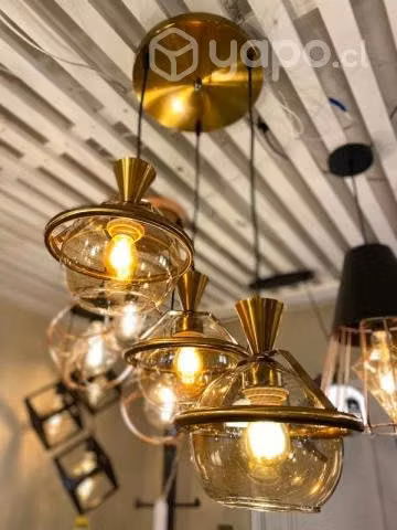 💡Lámparas colgantes triples