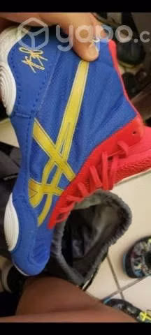 Zapatillas de lucha olímpica Asics originales