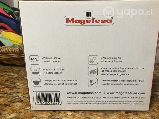 Arrocera MageFesa- Modelo Sativa 1,5 lts - Imagen 2