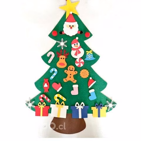 Árbol de navidad fieltro