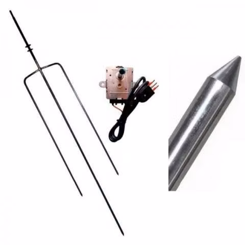 Tridente giratorio para parrilla - Imagen 2