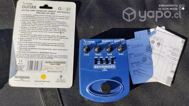 Pedal de guitarra- caja directa - Behringer GDI 21 - Imagen 3