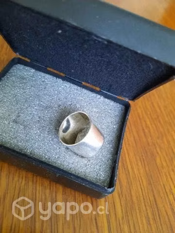 Anillo Tubular de Plata Dama