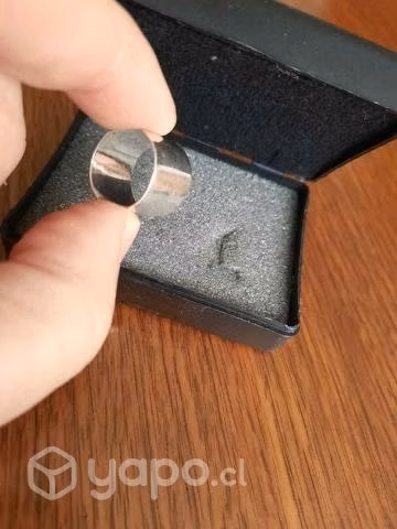 Anillo Tubular de Plata Dama