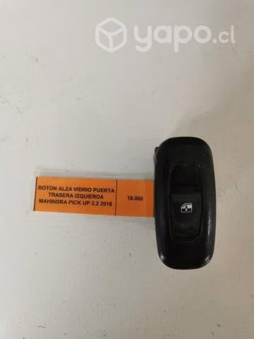 Boton Alza Vidrio Puerta Trasera Izq Mahindra 2016