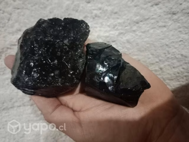 Obsidianas y Cuarzos Ahumados