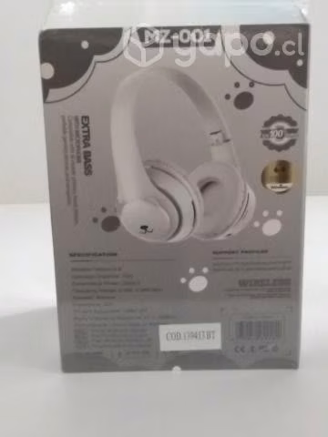 Lindos udífonos Bluetooth con orejas De osito