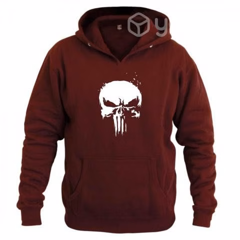 Poleron Estampado The Punisher, RomanosModas