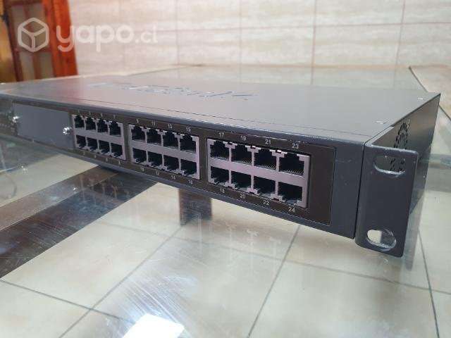 Switch d-link des-1024r+ switch 24 port - Imagen 2