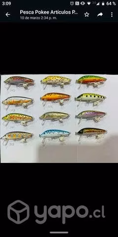 Rapalas pokee número 5 pesca truchas