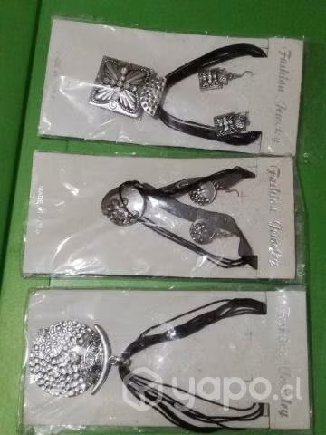 Set collar con aros