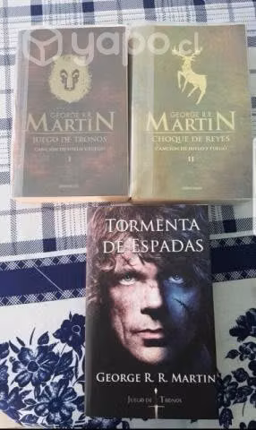 Libros cancion de hielo y fuego, GOT