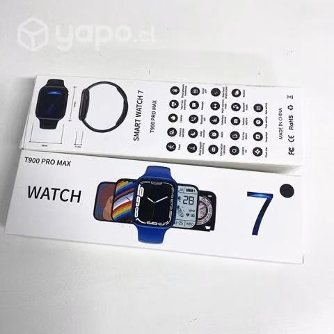Reloj smartwatch t900 serie 7 nuevos