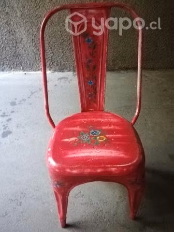 Silla metalica