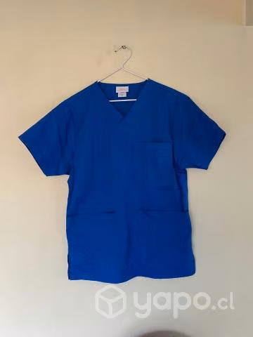Polera uniforme clínico barco unisex talla XS