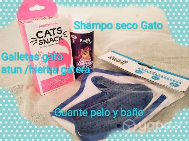 Shampoo en seco ..Pack Gato/Pack Perro