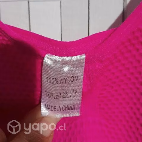 Camiseta Peto Rosado Talla XS-S Nuevo