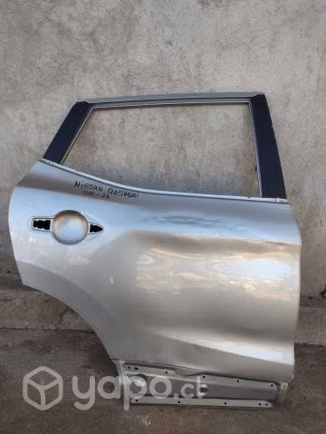 Puerta trasera der nissan qashqai 2015-2021