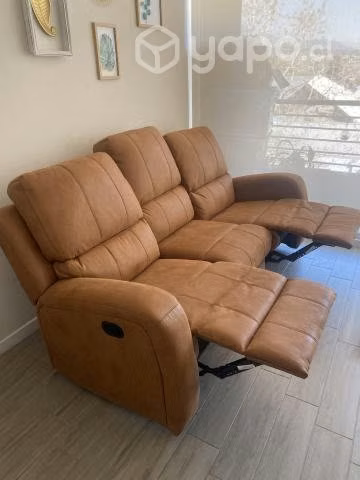Sofa 3 cuerpos reclinable