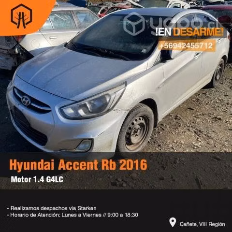 Riel inyeccion hyundai accent rb 2016