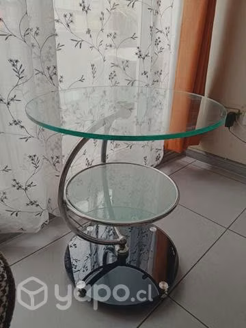 Mesa vidrio templado