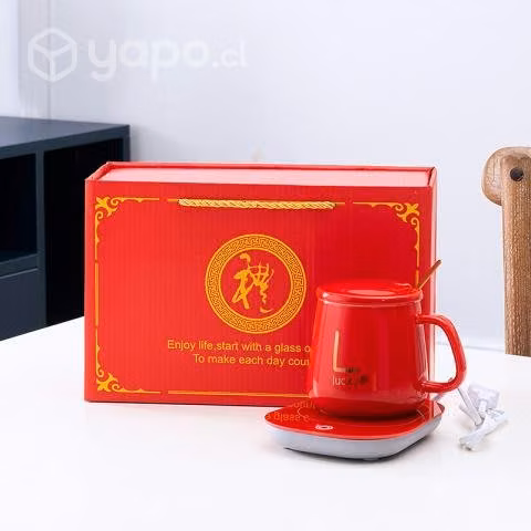 Taza De Café Con Calentador Eléctrico