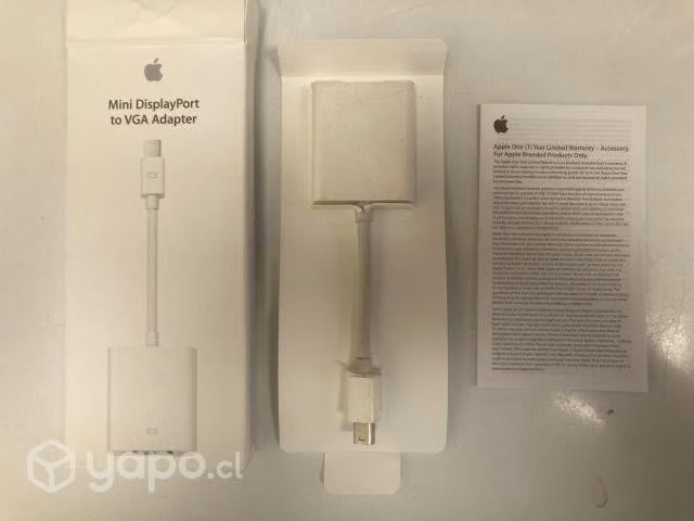 Adaptador Mini Display Port a VGA Apple Original