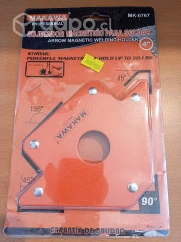 escuadra magnetica 4" 50lb