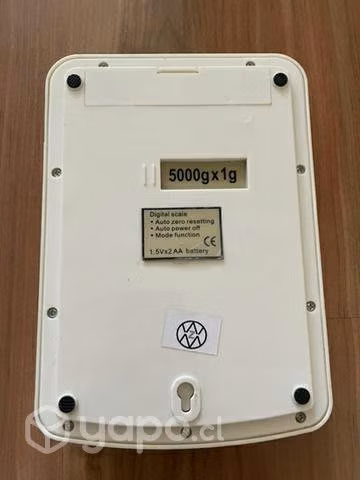 Pesa / Gramera de cocina, max 500g - Imagen 3