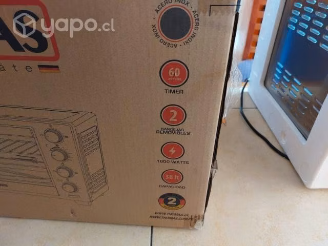Horno electrico marca Thomas modelo TH-38i - Imagen 6