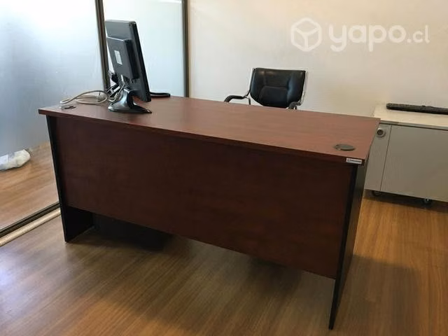 Escritorio en L con cajonera 1,5 metros