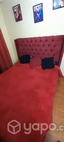 Cama 2 plaza con colchón