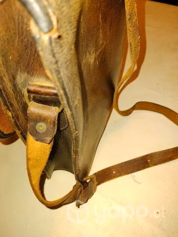 Bolso de cuero cafe - Imagen 3