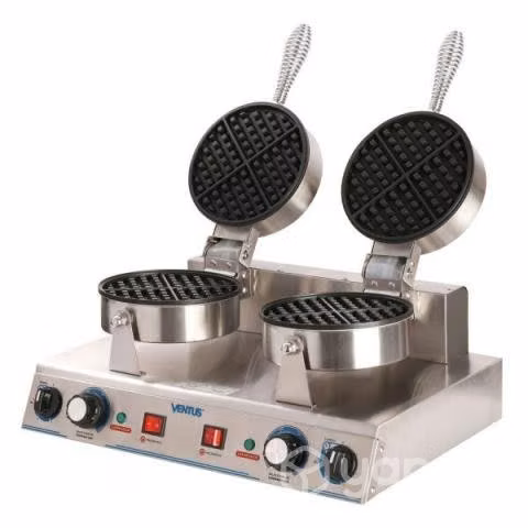 Wafflera eléctrica 2 platos VWE2S