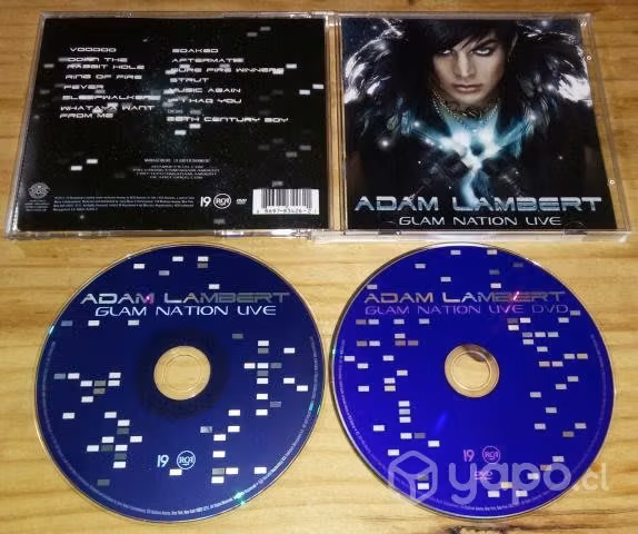 Adam Lambert - Glam Nation Live "2011" CD: 16 Canc