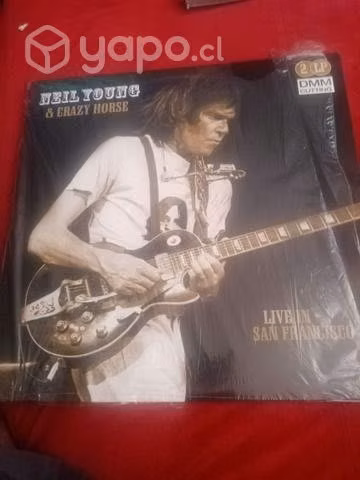 Niel Young vinilos de época y reedicion