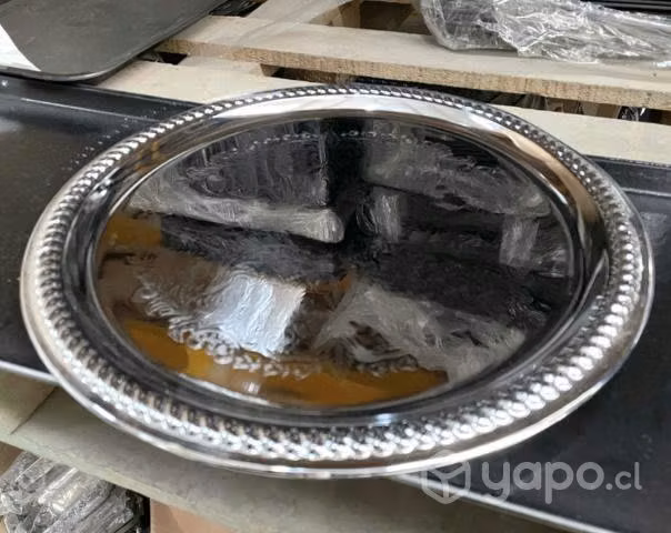 Bandeja Circular Acero Inox