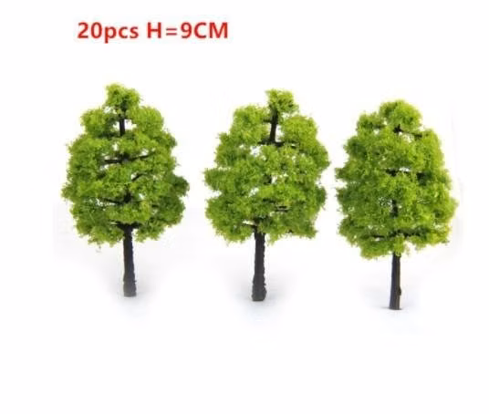 Set De 20 Maquetas De Árboles Para Dioramas, 9 Cm