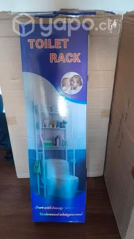 Rack de baño y lavadora