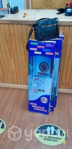 Rack de baño y lavadora