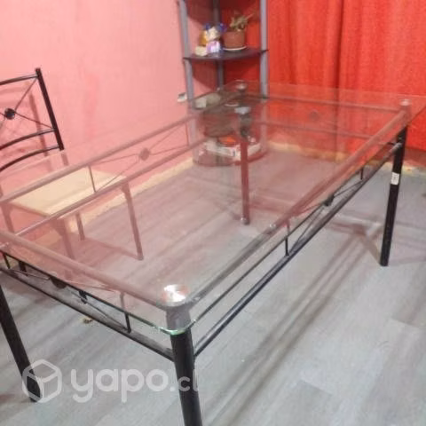 Mesa vidrio usada