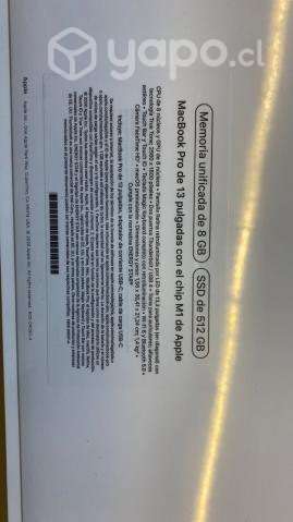 MacBook Pro De 13 Pulgadas Chip M1 - Imagen 2