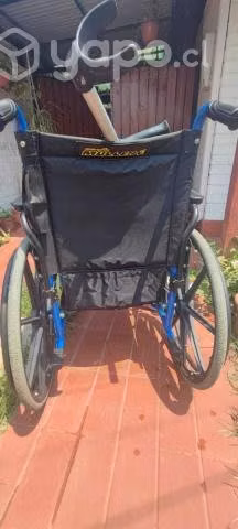 Silla de Ruedas Nueva + Bastón de Aluminio - Imagen 4