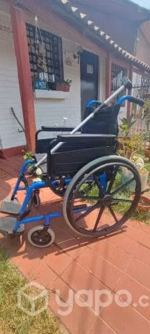 Silla de Ruedas Nueva + Bastón de Aluminio