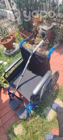 Silla de Ruedas Nueva + Bastón de Aluminio - Imagen 6