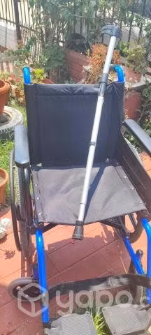 Silla de Ruedas Nueva + Bastón de Aluminio - Imagen 5
