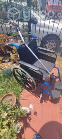 Silla de Ruedas Nueva + Bastón de Aluminio - Imagen 2